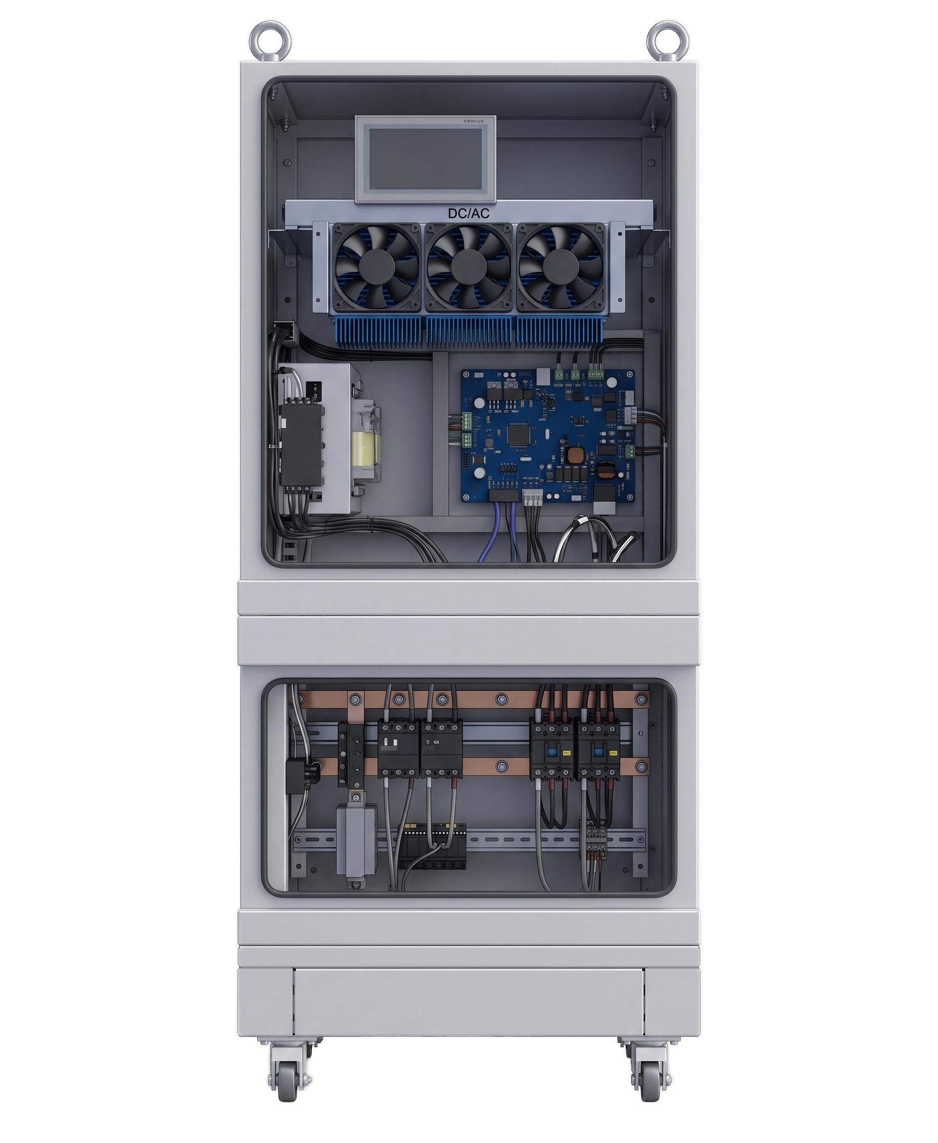 CROCUS ACELO SST 반도체변압기(Solid-State Transformer) 내부 구조